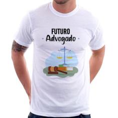 Camiseta Futuro Advogado - Foca na Moda, Branco, M
