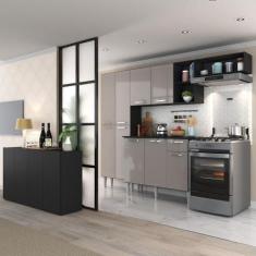 Armário de Cozinha Completa com Buffet/Aparador Paris Multimóveis MP20