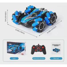 Brinquedo Carrinho Off-road Drift Recarregável Controle Remoto 4wd az