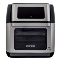Fritadeira Air Fryer Oven 5 em 1 Gourmand Gris Black&Decker AFO12G 127V