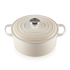Panela Redonda Signature 22 cm Branco Meringue Le Creuset