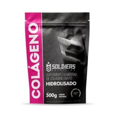 Colágeno Hidrolisado 500g - 100% Puro Importado - Soldiers Nutrition
