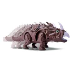 Dinossauro Triceratops Com Som Luz E Movimento - Bee Toys