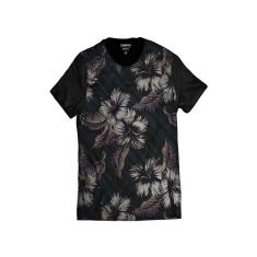 Camisa Casual Florida Azul Havaiana-Masculino