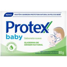 Sabonete em Barra Protex Baby Suave Glicerina Natural 85g, 1, 85g