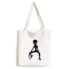 Universo, alienígena e alienígena Art Déco, bolsa de compras, bolsa casual para presente
