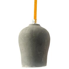 Pendente Bella Iluminação Holder No Voltagev Cinza/ Cromado