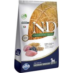 Ração Farmina N&D Ancestral Grain Cordeiro Cães Adultos Raças Médias - 10,1 Kg