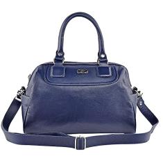 Bolsa Feminina AZALEIA em Couro (Azul)