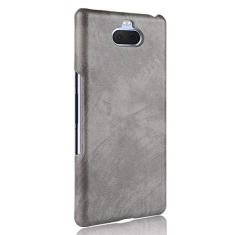 Capa para Sony Xperia XA3 Ultra, capa para celular Rugged Shield 360° Proteja seu telefone Capa de couro granulado para Sony Xperia XA3 Ultra