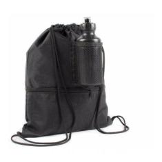 Mochila Sacola, Mochila Cordinha Preta - The Gift Bolsas, Preto, Espor