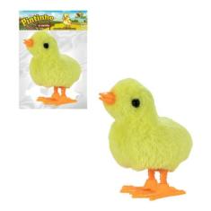 Pintinho Amarelinho Brinquedo De Pelúcia A Corda Que Pula - Art Brink