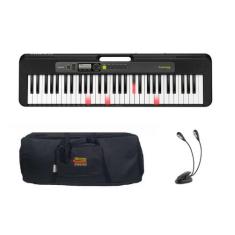 Teclado Casio Casiotone LK-S250 Com Capa e Luminária Kit