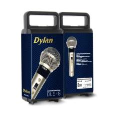 Microfone dinamico dylan dls8 c/cabo 3m champanhe