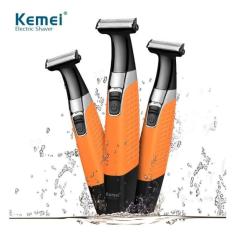 Aparelho Barbeador Eletrico Prova Dágua Recarregavel Km-1910