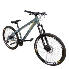 Bicicleta Aro 26 Vikingx Tuff 30 Aluminio Suspensão Dianteira  Mtb Fre