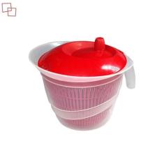 Centrífuga seca salada verduras compacto 2,8 Litros plástico secadora 