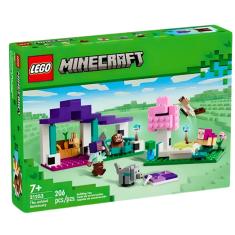 Blocos De Montar Lego Minecraft O Santuário Animal 21253