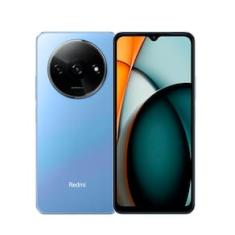 Smartphone Xiaomi Redmi A3 Azul, 128G, Tela 6.7”, 4GB de RAM, Câmera Dupla Traseira, Android 14 e Processador Octa-Core