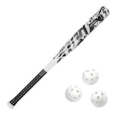 Ortiz34 Conjunto de taco e bola - conjunto de homerun de bastão e bola de plástico graffiti - conjunto de beisebol de quintal de David Ortiz para jovens, crianças, adolescentes, adultos