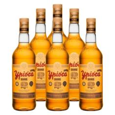 Cachaça Aguardente Ypióca Ouro 965ml 6 Unidades