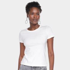 Camiseta Hering Básica Feminina-Feminino