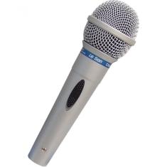 Microfone Profissional Com Fio 5 Metros Mc-200