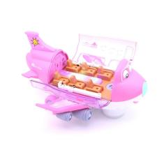 Avião De Brinquedo Feminino Airlines Som Luz E Movimento