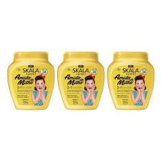 Creme Skala 1Kg Amido De Milho-Kit C/3Un