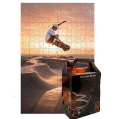 Quebra-Cabeça Vida De Skate 300 Peças + Chaveiro Presente