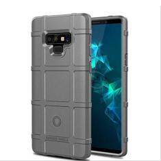 Capa para Samsung Galaxy Note 9, proteção robusta, material TPU de fibra de carbono, macia, antiderrapante macia, anti-impressão digital, capa totalmente protetora para Samsung Galaxy Note 9