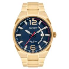 Relogio Orient Masculino Dourado Mgss1159 D2kx