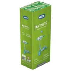 Patinete Infantil 3 Rodas Mor Com Regulagem De Altura Azul