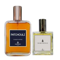 Kit Perfume Masculino - Patchouli 100ml + Marcopolo 30ml - Essência do