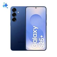 Smartphone Samsung Galaxy S25 Plus 512GB 5G - Azul Marinho, Galaxy AI, Câmera Tripla 50MP + Selfie 12MP, RAM 12GB, Tela 6.7"
