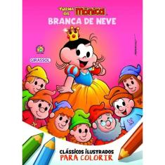 Turma Da Monica Classicos Ilustrados Para Colorir