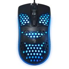 Mouse Gamer Elg Dragon War Light Preto