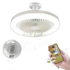 Ventilador De Teto Portátil Com Luz Led - Atena