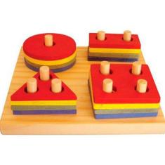 Brinquedos Educativos Pranchas de Seleção 16 Peças - SONHO DE CRIANÇA