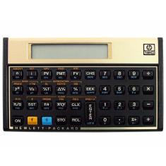 Calculadora Financeira hp 12C Gold 120 Funções Visor lcd rpn e alg