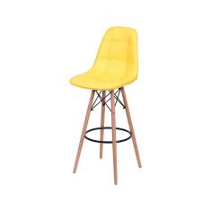 Banqueta Eames Dkr Botonê - Amarela