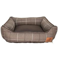 Cama Para Cachorros Porte Medio e Grande Cinza Tamanho G