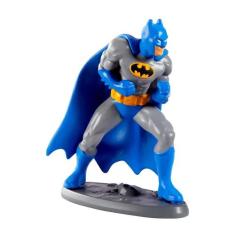 Mini Figura Dc Liga Da Justiça Batman Cinza 5 Cm - Mattel