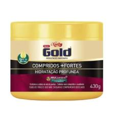 Mascara Hidratacao Profunda Compridos+Fortes Niely Gold 430G