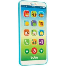 Celular Infantil Baby Phone Azul Buba Toys
