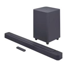 Soundbar JBL Bar 500, Bluetooth, 295W RMS, Subwoofer Sem Fio, 5.1 Cana