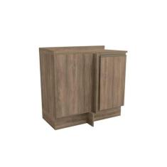 Balcão de Cozinha Modulado Maxxi G748 Canto Reto 1 Porta c/Tampo 80cm 