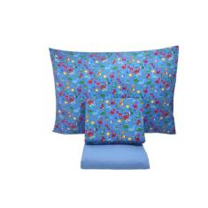 Jogo Lençol Personagens Menino & Menina - Fazenda - Dinossauros - 100%