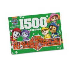 Patrulha Canina Prancheta Para Colorir Com 1500 Adesivos