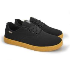 Tênis Hocks Sonora Skate Canvas Black Natural-Unissex